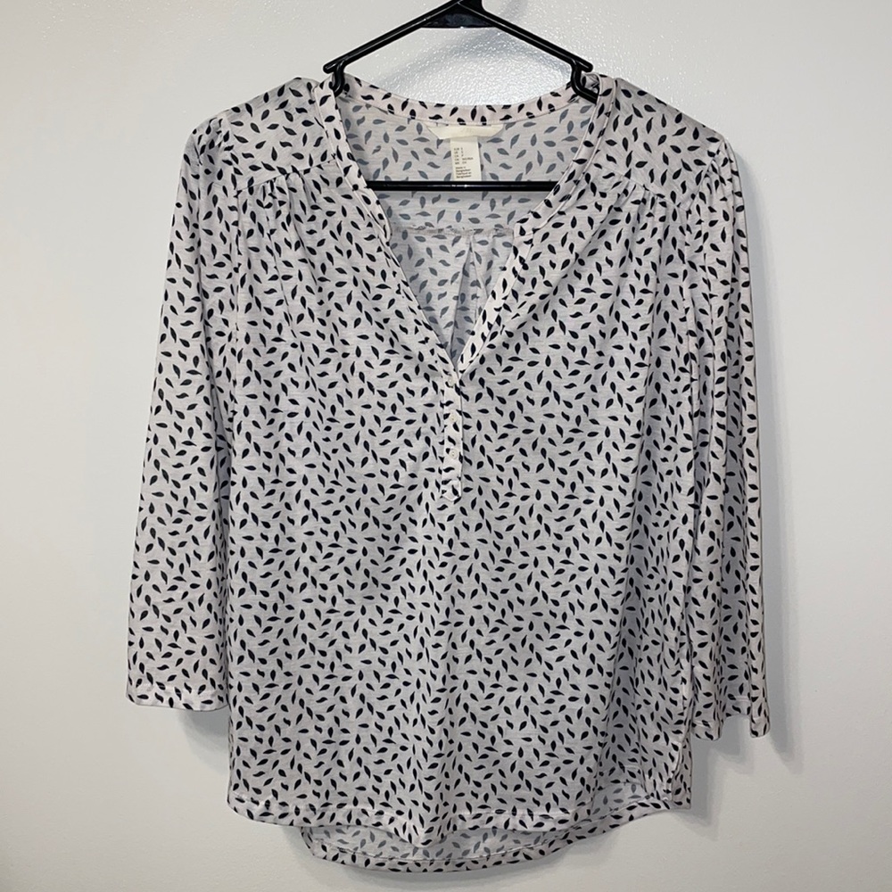 H&M Three Quarter Sleeve Blouse